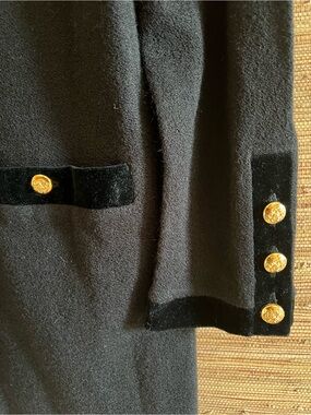 Vintage Liz Claiborne classic dress wool velvet